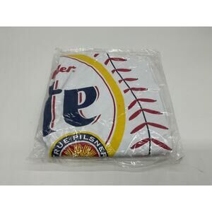 Miller Lite Inflatable Advertising Sign Baseball Beer Bar Promo Decor White